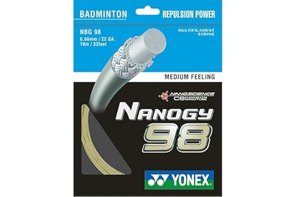 Yonex BG-98 Cordage pour raquette de badminton 10 m