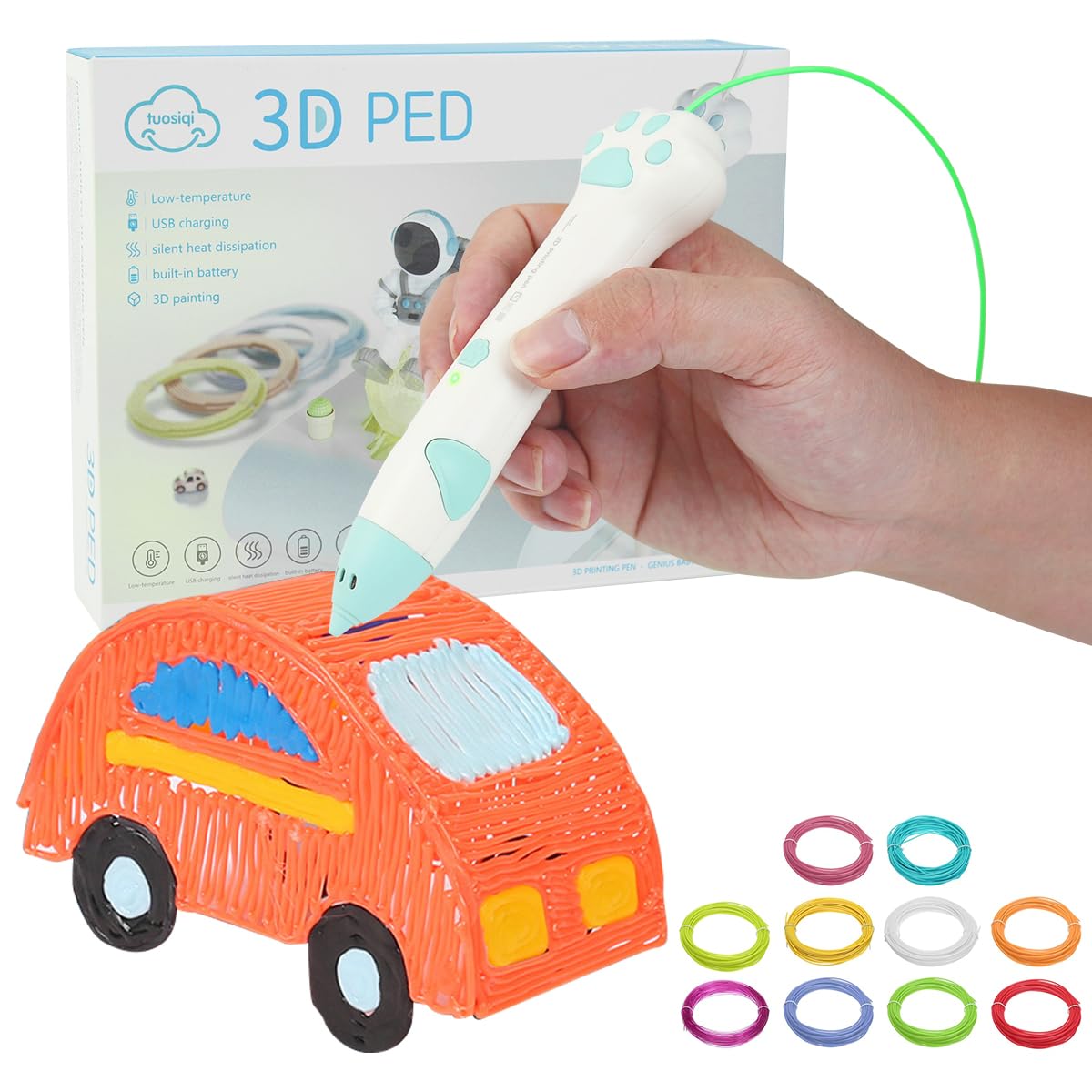 PATPAT 3D Pen for Kids Review - Unleash Creativity with Wireless Fun