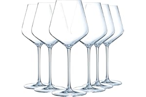 CHEF & SOMMELIER Chef&Sommelier - Collection Distinction - 6 Verres à pied 47 cl - Fabriqués en France - Emballage renforcé