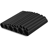Qishare 20 PCS 3:1 Dual Wall Adhesive Heat Shrink Tubing kit, 8 Sizes (Diameter): 3.8,3.2,2.5,1.9,1.2,0.9,0.6,0.3cm, Heat Shr