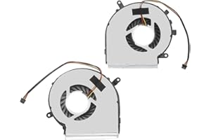 GOWENIC CPU GPU Cooling Fan for GE62 GE72 PE60 PE70 GL62 GL72 GP62 GP72 MS 16J1 MS 16J5 MS 1791 MS 1795 3Pin 3 Wire CPU Cooling Fan GPU Fan Cooler Kit,Easy to Install