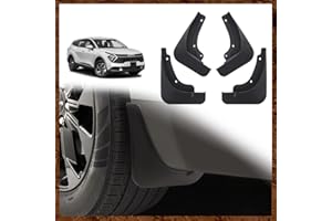 Muslogy for Sportage 2023 2024 2025 Mud Flaps Front & Rear Splash Guard Fender Mud Guard NQ5 Exterior Accessories No Drilling Required Compatible with Kia Sportage 2023-2025 4PCs
