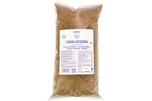 NUT&ME Flocons de levure nutritionnelle 500 gr | Riche en protéines et en vitamines du groupe B | Sans gluten | Vegan | Low carb |