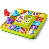 Fisher-Price Puppy's Play Station Fisher-Price Musical Animation Board Game Baby Toy, Have Fun and Learn Puppy's