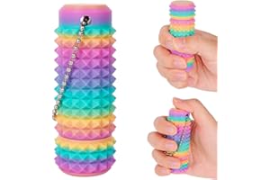 Ainiv Little Ouchies Pain Fidget, Sensorik Spielzeug, Spiky Grippie Stim Keychain, Fidl Bitz Fidget Toys, Pocket Mini Fidget Toy, ADHS Spielzeug für Stressabbau und Fokus