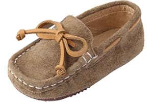DE FEUILLES Chic-Chic Chaussure Bateau Mocassin Enfant Bébé Loisirs Confort Chaussures Fille Garçon Cuir Suédé Plates Oxford Mode Princesse