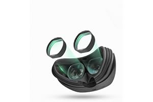 HESUPY Marco de gafas para PS VR2, lentes personalizadas para personas miopía para estación de juegos VR2, accesorios de resina asférica (100°)