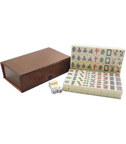 【1970s vintage】 マグ マグツリーセット 箱入り アメリカ Buy 3nh Portable Vintage Mini Rare Game 144 Tiles Mah-Jong