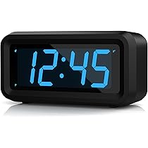 NEWGATE® Supergenius LCD-wekker, nachtkastje, bureauklok, digitale