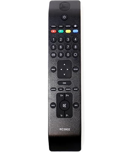 Télécommande Universelle Compatible Avec Téléviseurs Grandin - Remplacement Pour Modèles 42PCH211, L32CH11, LD28CHG2200E, Etc. - 5