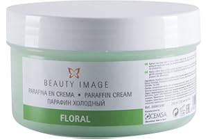 BEAUTY IMAGE Paraffina per Mani e Piedi - Bagno di Paraffina per Mani - Trattamento Ideale per Disturbi - Effetto Crema-Sauna - 250 ml - 190 gr - Profumo Floreale