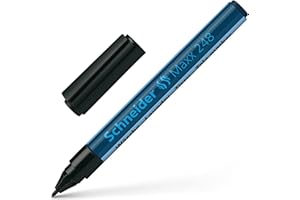 Schneider Maxx 248 - Pennarello per stoffa, colore: nero