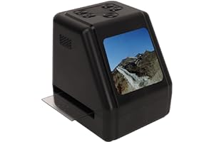 GERNIE Scanner Digitale per Pellicole e Diapositive - Converte Negativi da 135, 110, 126KPK e Super 8 Mm in Foto Digitali JPG