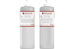 TFC TROLL FACTORY TFC kauczuk silikonowy typ 15 I silikon dublujący średnio twardy I półprzezroczysty I 500 g (2 x 250 g)