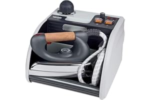 Polti Fer à Vapeur Vaporella Super Pro avec Chaudière, Capuchon de Sécurité, 3 bars, 1750 W, 1,3 L, Couleurs Assorties, 1 Pièce