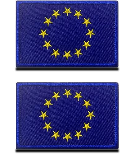 3-pack Italiaanse vlag patch geborduurde opstrijkbare naai-patch - embleem tactisch militair moreel grappige patches badges applicaties met sluiting