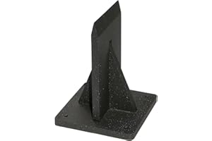 HackMonster© Holz-Spalter Mittel | M Spalt-Keil Splitter Anmach-Holz Aufsatz für Hackklotz Spaltklotz Spaltkeilamboss