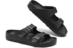 YUHITYGZGS Pantoletten Damen Herren Sommer Bequem Weich Sandalen Schlappen Cozy Slides Original Mules Clogs Orthopädische Hausschuhe Foam Sandale Rutschfeste Badelatschen