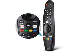 EWO'S Universal Remote Control for LG Smart TV Magic Remote Replacement, with Buttons for Netflix Prime Videoã€ NO Voice and Pointer Functionã€‘