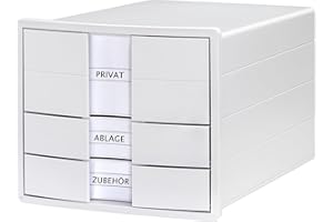 HAN IMPULS Boîte de rangement à 4 tiroirs ouverts