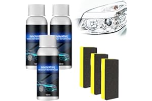 Matame Reparatur- Flüssigkeit für Autoscheinwerfer, 2024 Upgrade Auto Scheinwerfer Reparaturflüssigkeit, Auto Scheinwerfer Polieren Flüssigkeit, Reparaturflüssigkeit Für Autoscheinwerfer (3PCS, 50ml)