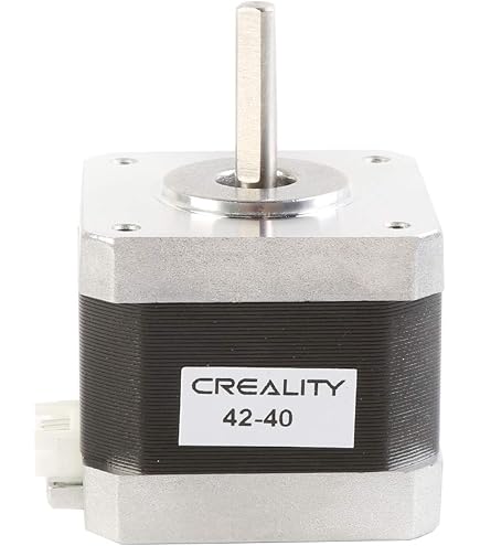 Moteur Pas à Pas NEMA 17 42-40 - 1.8° - 1.5A - Pour Imprimantes 3D Creality (CR-10, Ender 3) - Avec Câble 4 Pins - 6