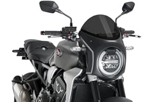 ‎PUIG Puig Retro-Verkleidungscheibe 3133F für Honda CB650R Neo Sports Café 19', Honda CB1000R Neo Sports Café 18'-19'