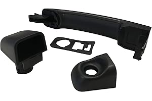 Twowinds - Poignée Extérieure Porte Coulissante Compatible avec Renault Master 3, Opel Movano B, Nissan NV400 (à partir de 2010) - Porte Avant Gauche ou Droite - 806067794R - Noir - (lot de 4 pièces)