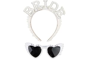 Bride To Be hårband pärlor hårband med solglasögon i hjärtform brud bröllopstillbehör JGA accessoarer brud hårsmycken för brö