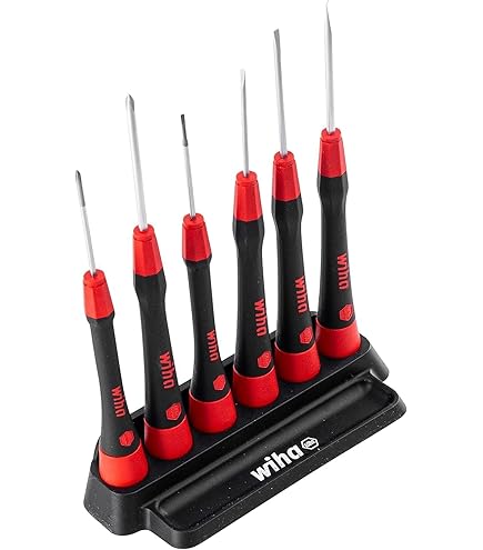 Wiha 26791 Precision Torx T1-T8 Set, 8-Piece, Red, Black  - Nombre De Estilo Precision Torx T1 T8 Set