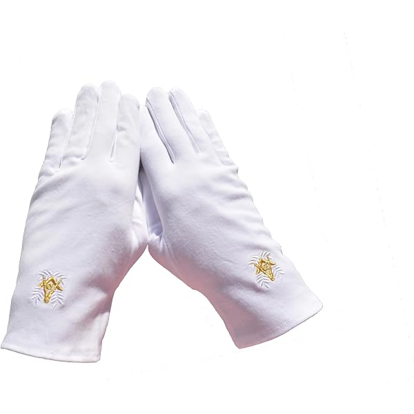 Gants De Photographe Gants Maçonniques 100% Cuir Souple - Blanc - Cadeau Franc-Maçonnerie Homme - Taille XL - Lavage Main Gants Blanc Femme