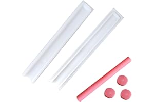 LaceDaisy DIY Lange Tube Schaum Dessert Form Silikonform für Seifen Kerzenform Handarbeit Kerze Dekoration Kuchen Werkzeug Küche Handwerk Dekoration