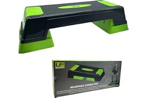 ND Sports Urban Fitness - Passaggio aerobico Regolabile, Colore: Antracite/Verde