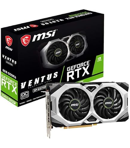MSI Gaming GeForce RTX 2060 Super 8GB GDRR6 256-Bit HDMI/DP G-Sync