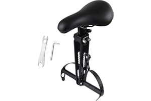 Bomoya Asiento de Bicicleta para niños para Bicicletas de montaña, Asientos Delanteros Desmontables para niños de 2 a 5 años, Compatible con Todos los Adultos MTB