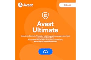Avast Ultimate 2025 | 1 Gerät | 1 Jahr | Aktivierungscode per Email