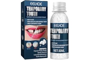 GNHG GMDP Denti finti da applicare da soli,colla per denti, otturazioni fai da te, per riparare denti rotti, 30 ml