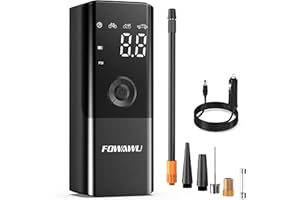 FOWAWU Compresseurs d'air Portatifs 150 PSI,Pompe de gonflage de pneus