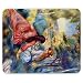Produktbild Renoir - Young Girls In The Meadow, Designer Leder Mousepad Unterlage Mauspad Maus-Pad Stark Anti Rutsch Unterseite für Optimalen Halt mit Lebhaftes Motiv Kompatibel mit Apple Magic Maus. Ideal für Gamer und für Grafikdesigner