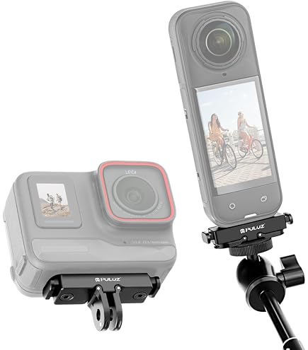 Base Magnetica A Sgancio Rapido Per Insta360 X5: Supporto Leggero In Fibra Di Nylon Con Attacco Magnetico E Stabilità Anti-vibrazione