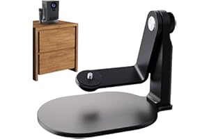 Yonuaret Desktop-Projektorständer, Tischprojektorständer, In Mehreren Winkeln um 360° verstellbare Projektorhalterung, Desktop-Projektorhalterung unterstützt alle Projektoren zu Hause und im Freien