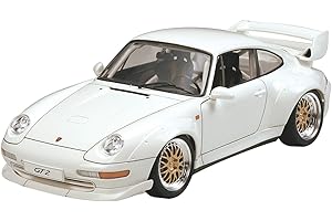 Tamiya Porsche pojazd 300024247 911GT2 Club Sport/wersja uliczna model samochodu zestaw 1:24, nielakierowany, średni