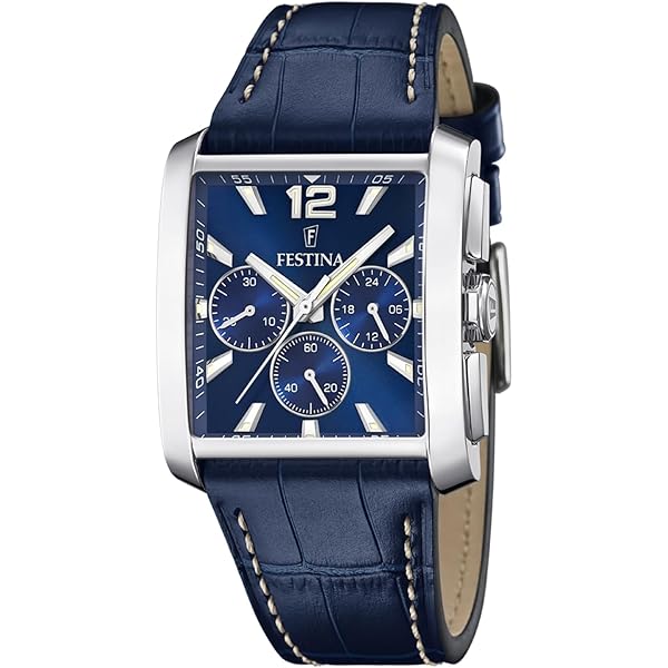 Festina Heren analoog kwartshorloge met roestvrijstalen armband