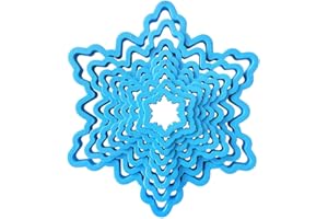 Decora 0255250 Set 8 Tagliapasta Albero Stella Di Ghiaccio, In Plastica, Il Kit Ideale per Creare Decorazioni in Pasta di Zucchero o di Gomma, Made in Italy, Design originale. Confezione da 8 pezzi.