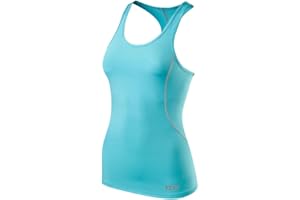 TCA Women's Pro Performance Base Layer Running Training Vest Tank Top - Capri Blue