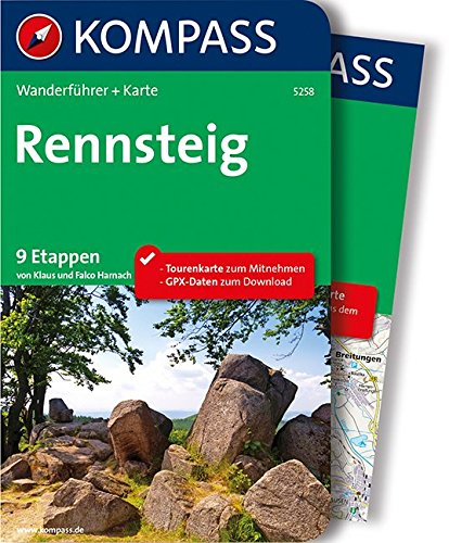 Download Rennsteig: Wanderführer mit Extra-Tourenkarte 1:50.000, 9 Etappen, GPX-Daten zum Download (KOMPASS-Wanderführer, Band 5258) Download Rennsteig: Wanderführer mit Extra-Tourenkarte 1:50.000, 9 Etappen, GPX-Daten zum Download (KOMPASS-Wanderführer, Band 5258)