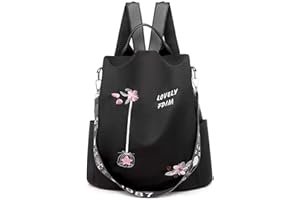 FANDARE Borsa Zaino Donna Borsa Tracolla Antifurto Borse a Mano Zaini Casual Zainetto Ragazze Cartelle Scuola Adolescente 3 in 1 Zainetti per Viaggio Lavoro Borse a Zaino Daypacks Impermeabile Nylon