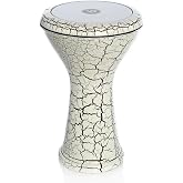 VATAN VD-3044 &Ccedil;&Ouml;MLEK &Ccedil;ATLAK BOYALI DARBUKA BEYAZ