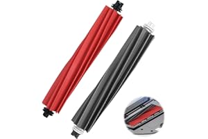 CTDMJ Original Zubehör für Roborock S8/S8+/S8 Pro Ultra/Q8 Max/Q5 Pro Roboter Staubsauger Trennbare Rubber DuoRoller-Bürste für roborock Original Hauptbürste Hauptbürste Zubehör (2 Stück)