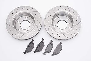 V-MAXZONE PARTS V-maxzone Gt0435 GT Sport Disques de frein et patins – 330 mm à l'avant